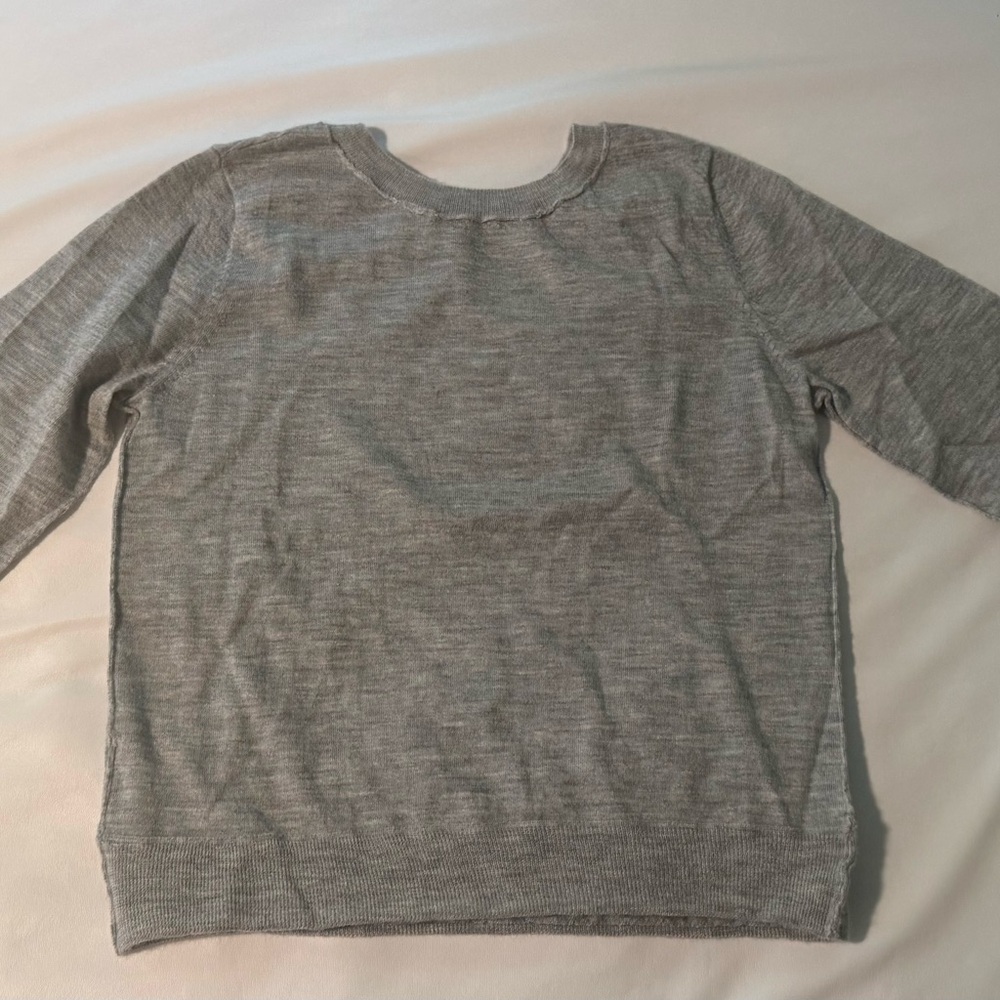 Brazeau tricot Gray cashmere Sweater
